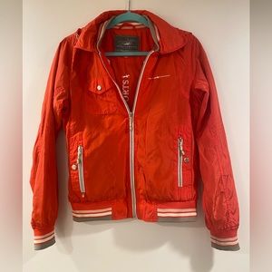 Schockemöhle windbreaker bomber jacket with hood